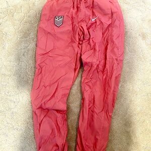 Nike Kids USA Red Joggers